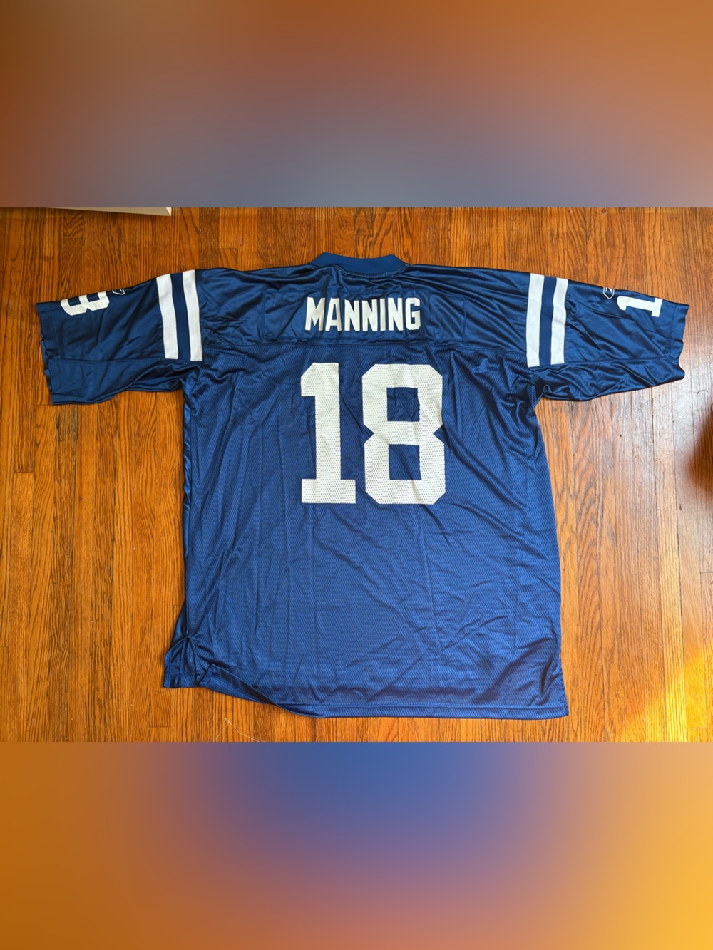 Peyton Manning #18 Indianapolis Colts Reebok NFL Equipment Jersey 2XL